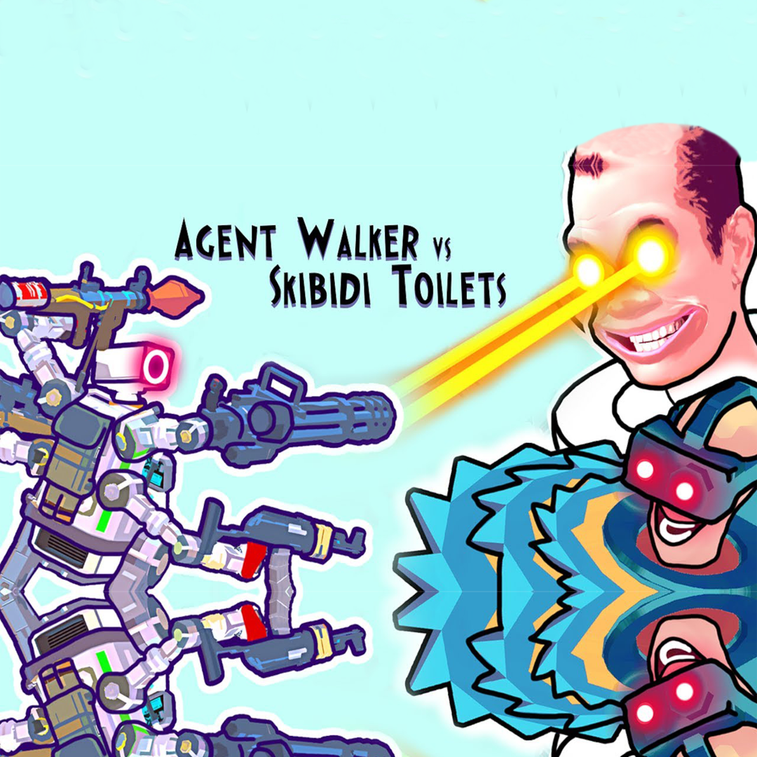 Flush Out the Fun with Agent Walker vs. Skibidi Toilets!