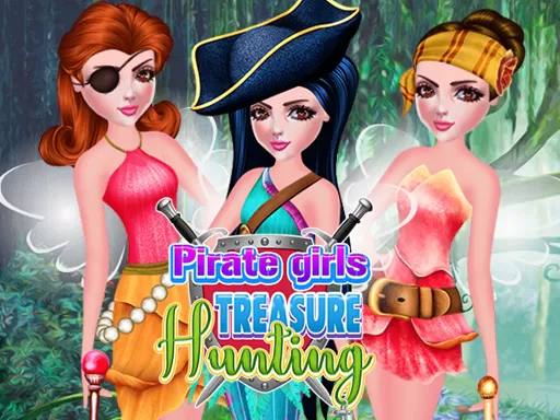  Pirate Girls Tresaure Hunting